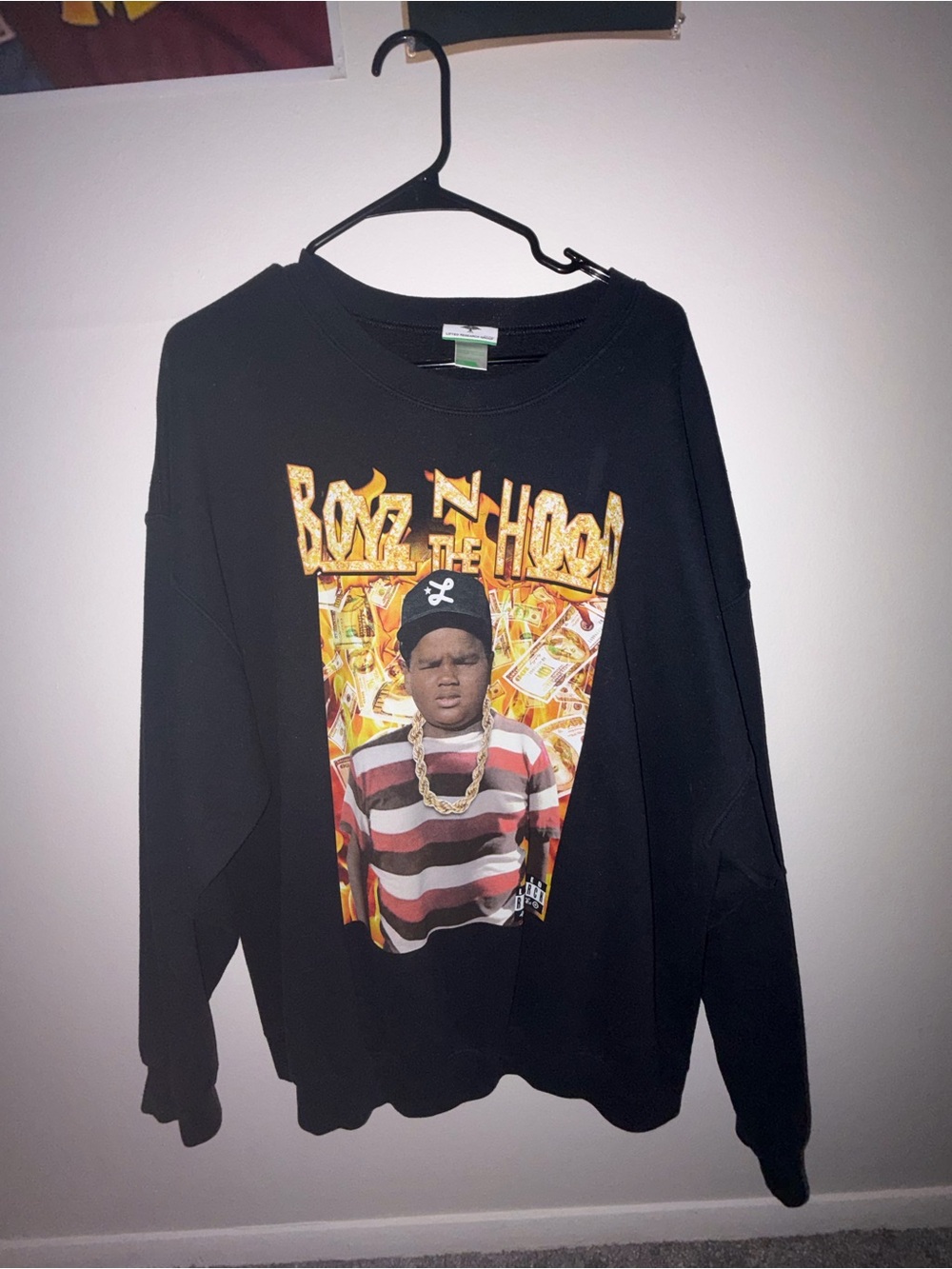 VINTAGE Black Graphic 'Boyz N the Hood' Sweatshirt